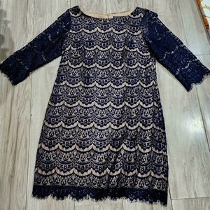 Jessica Howard Beige Dress